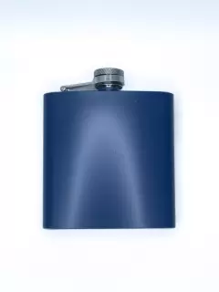 Hip Flask (6oz) - Blue