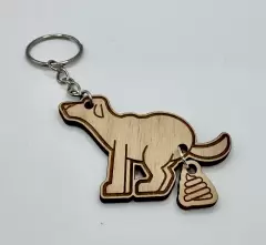 Dog Poop Keychain