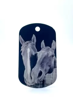 Dog Tag - Photo & Text